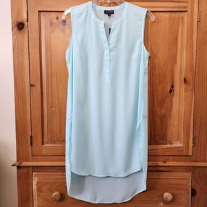 The Limited Tunic Blouse Women's Blue Size S